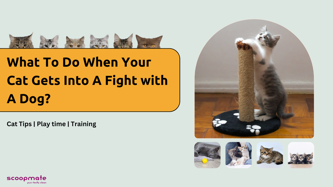 What To Do When Your Cat Gets Into A Fight with A Dog?